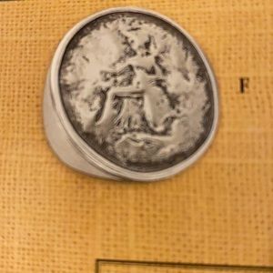 COPY - Gorgeous retired Silpada COIN RING